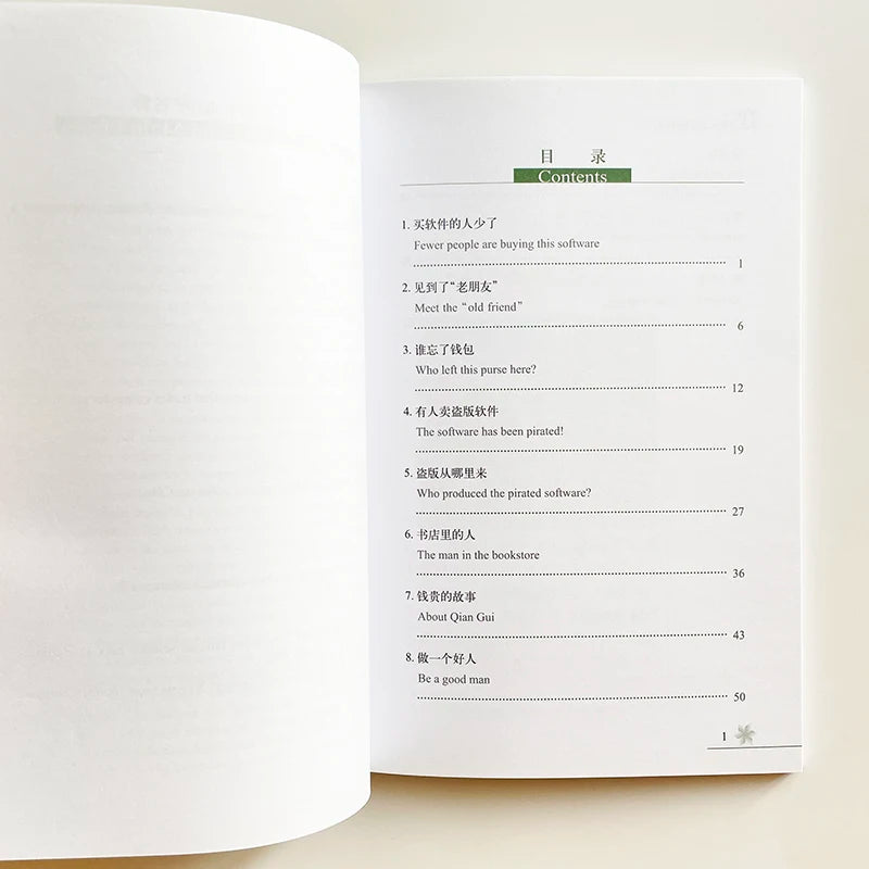 7 Books/Set  Chinese Breeze Graded Reader Series Level 2 : 500 Word (2nd Edition) Collection Story Books Learning Education