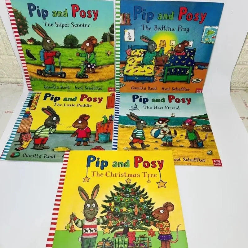 10 Books Pip and Posy  Click on The English Version of  To Provide Free Audio Support for "Little Da Ren Little Tadpole" Book