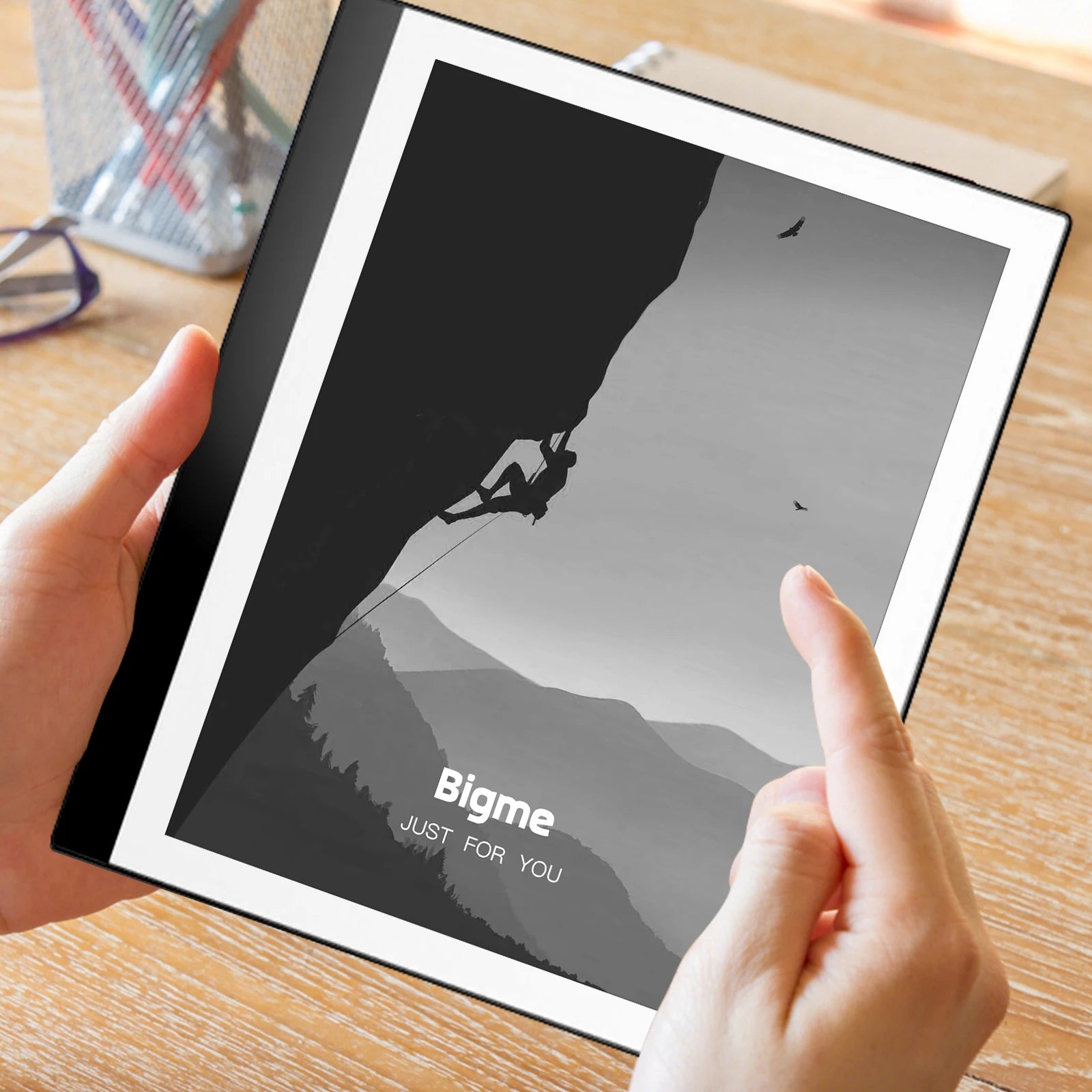 BIGME PocketNote Ebook Reader, 7-inch E-ink Screen ereader Tablet, Electronic Book e reader, support Google Play, kindle APP