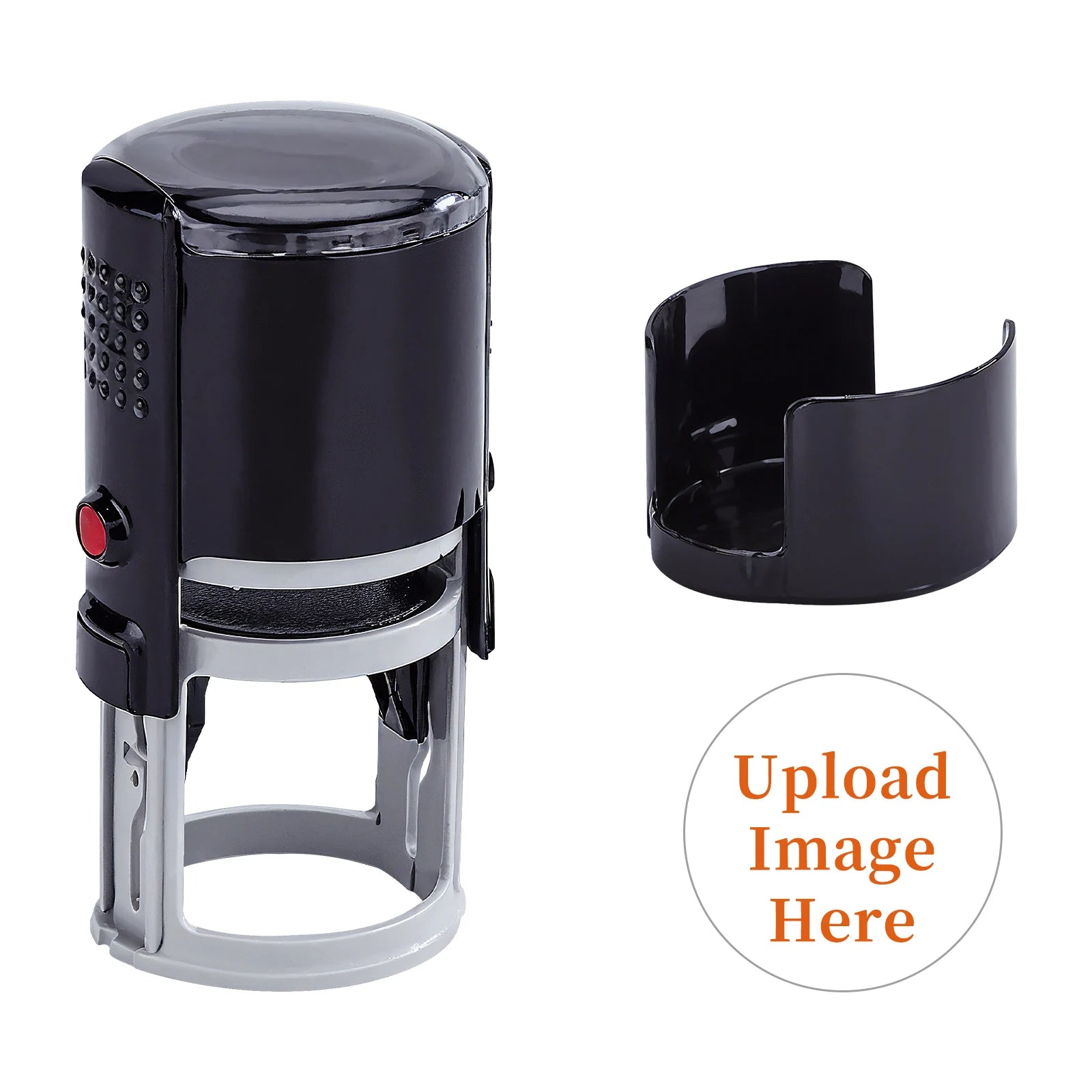 Customizable Self-Inking Stamps,Large Size Self Inking Custom Text Stamp,Choose from Many Fonts & 5 Ink Colors 