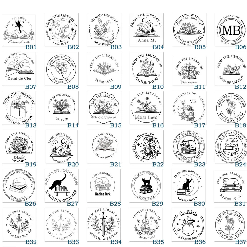 Embosser Stamp LOGO Customized Wedding Library Book Private Seals Customization Envelope Party Invitation Embossing Stamps DIY