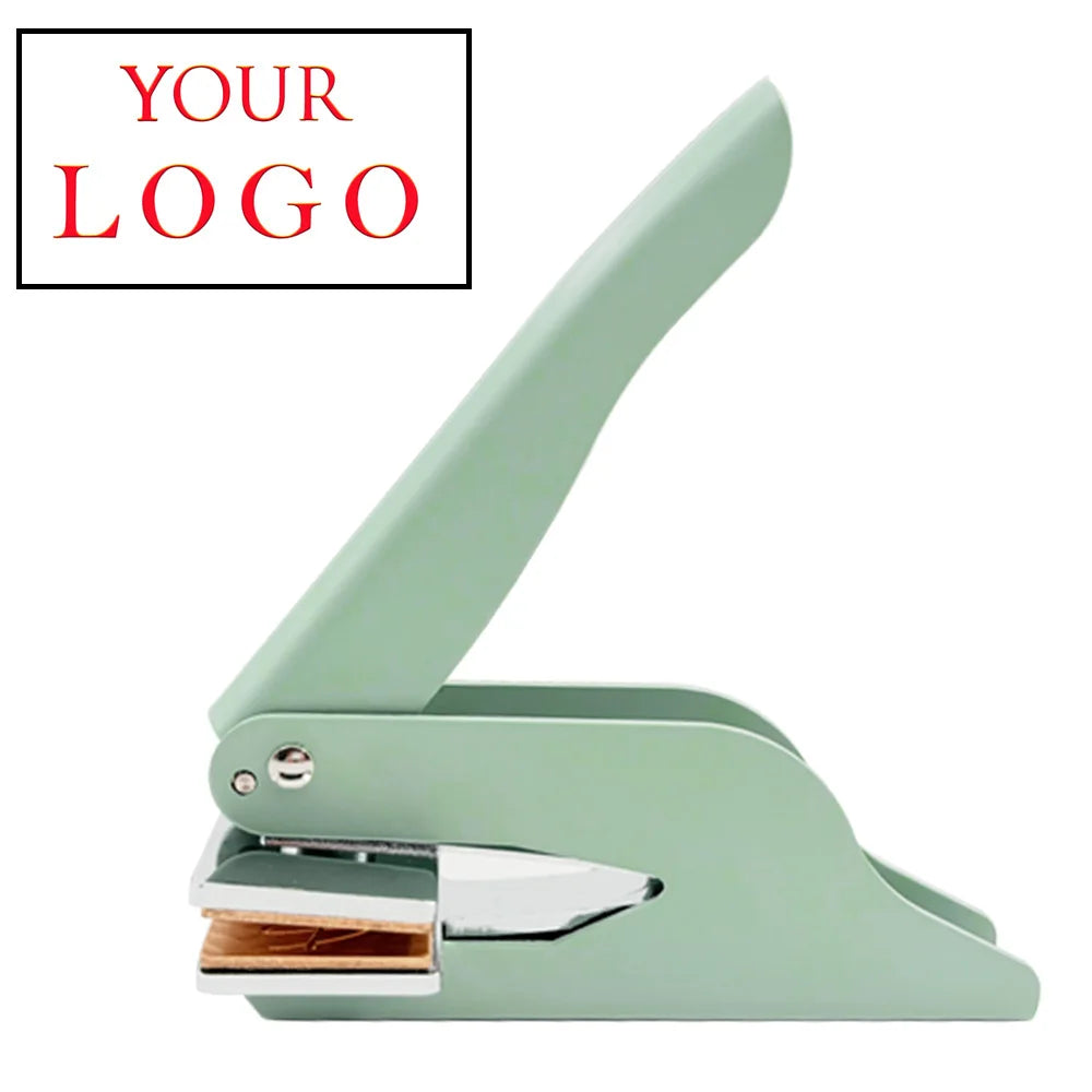 Embosser Stamp LOGO Customized Wedding Library Book Private Seals Customization Envelope Party Invitation Embossing Stamps DIY