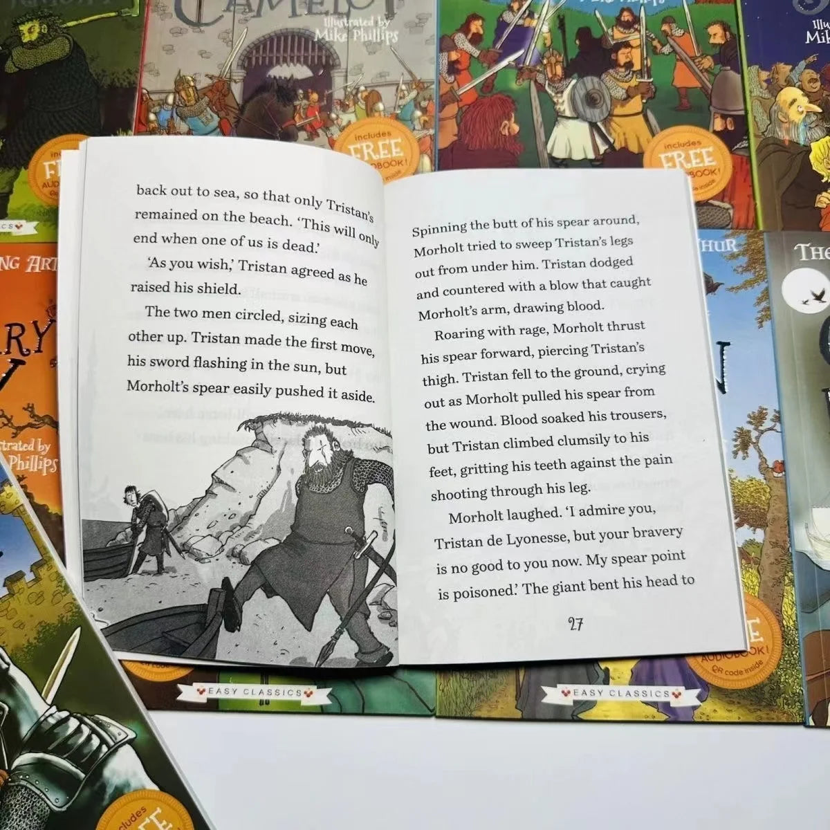 10 Book/set The Charles Dickens English Story Picture Books for Children Learn English Reading Books for 7-10 Year-Old Kids