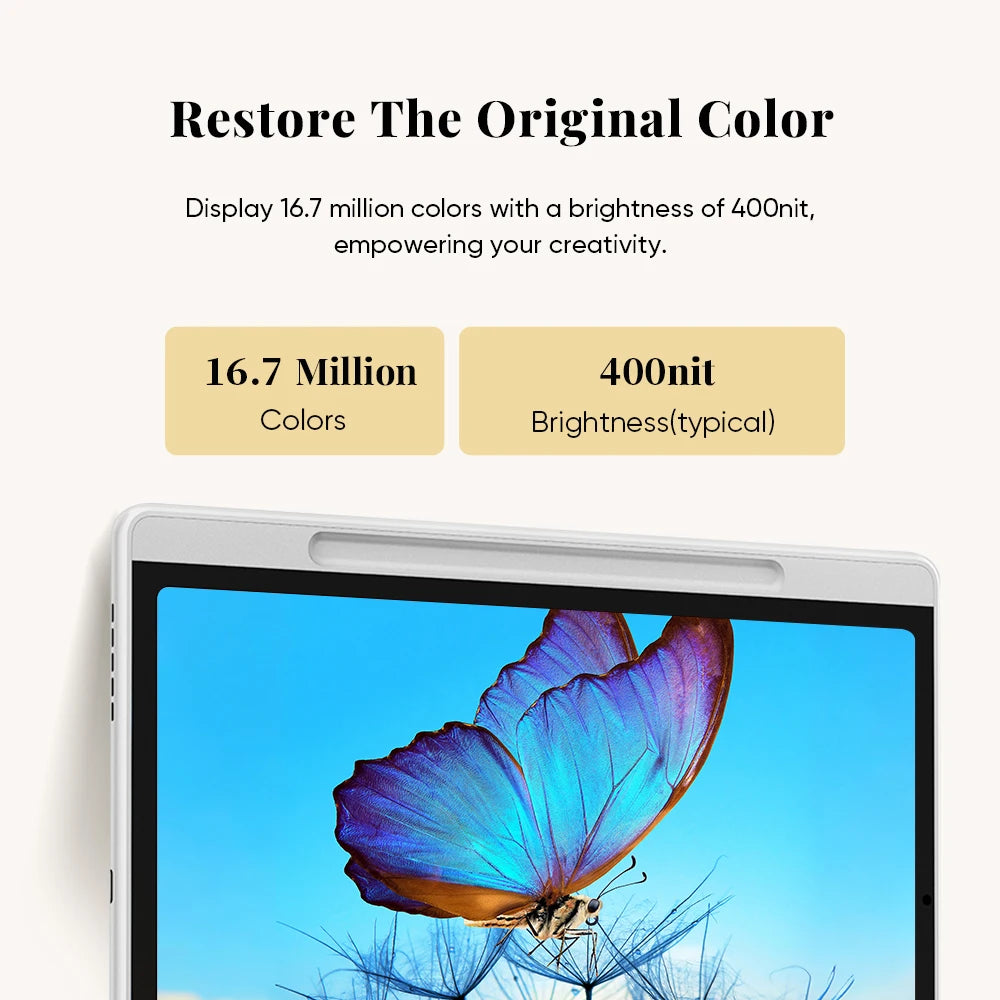 XPPen Magic Note Pad 3-in-1 Color Smart Note Book E-book Reader Android Tablet Ink Paper Light Nature Color 90HZ Refresh Rate