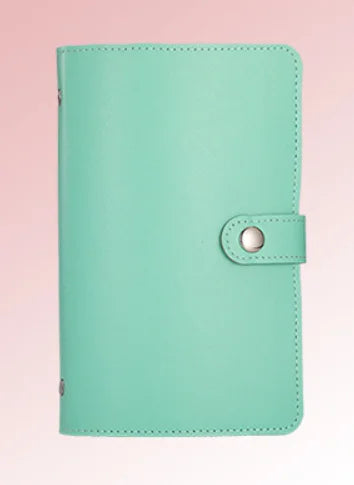 Saving Money Book 50 Sheets 18.5cmX12.5cm Waterproof PU Leather