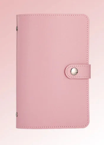 Saving Money Book 50 Sheets 18.5cmX12.5cm Waterproof PU Leather