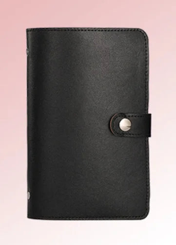 Saving Money Book 50 Sheets 18.5cmX12.5cm Waterproof PU Leather