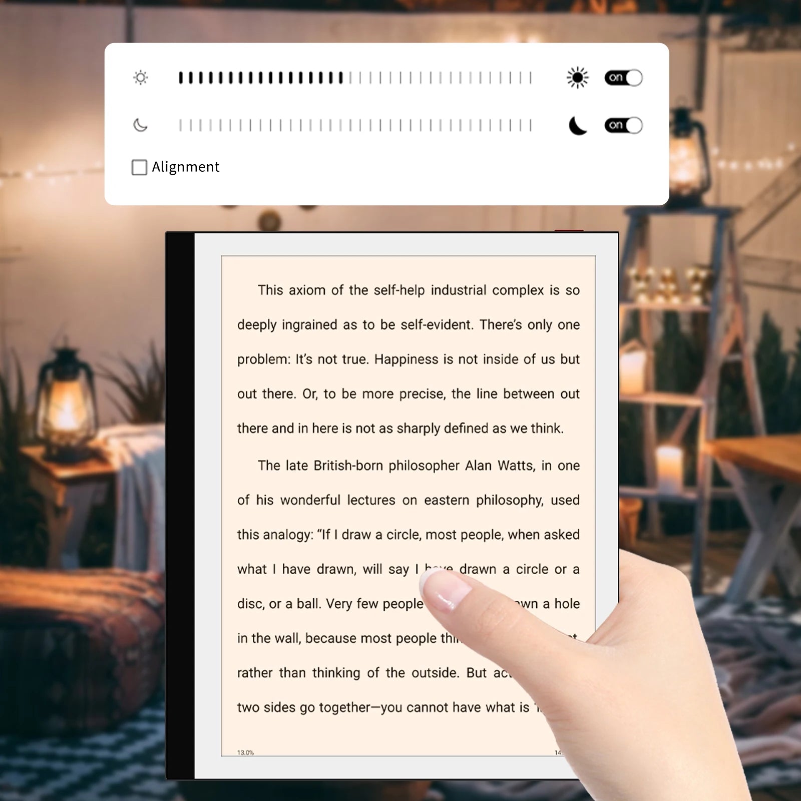BIGME PocketNote Ebook Reader, 7-inch E-ink Screen ereader Tablet, Electronic Book e reader, support Google Play, kindle APP