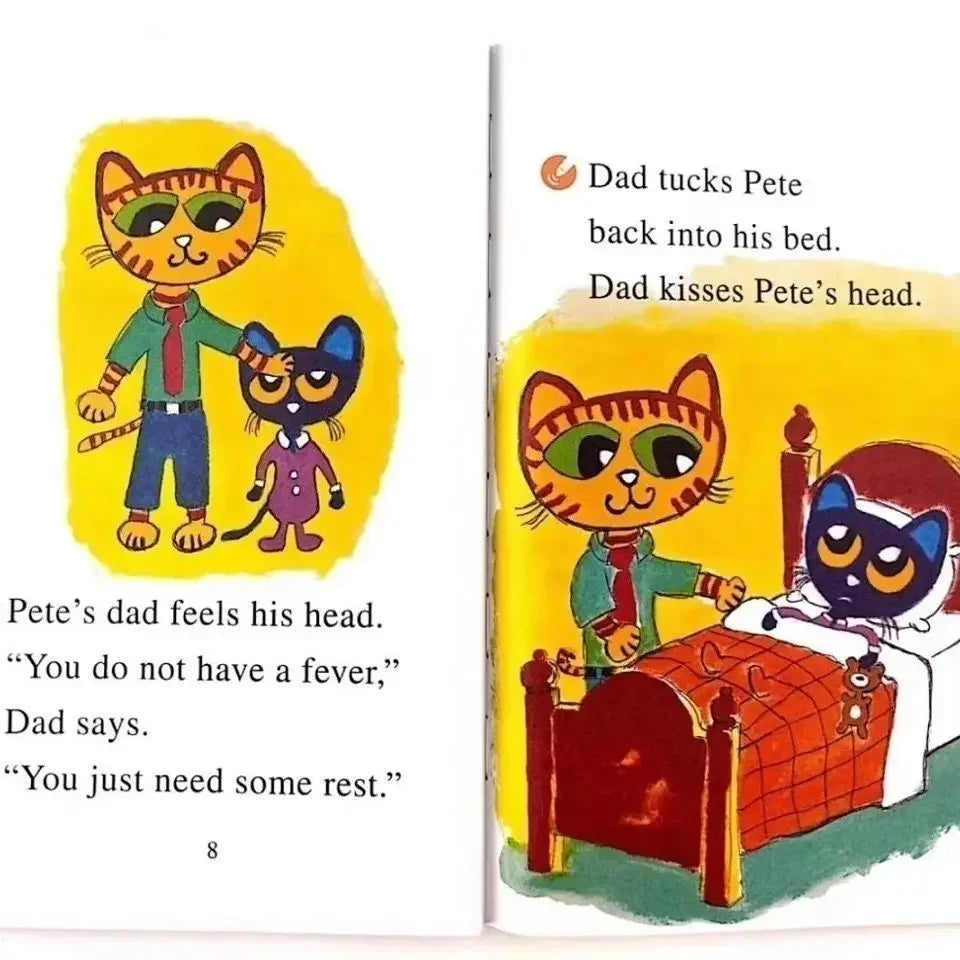 27 Books/set The Most Complete 27 Volumes, The Pete Cat Book English Picture Book, Pete The Cat I Can Read Free Audio