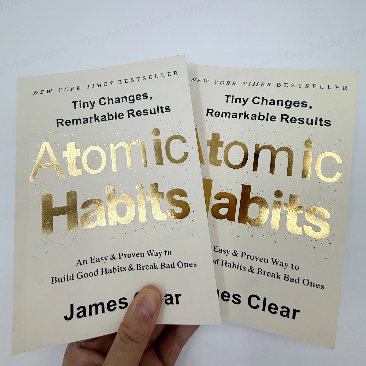Atomic Habits By James Clear An Easy Proven Way Self-Management Self-Improvement Books Break The Habit of Break Bad Ones