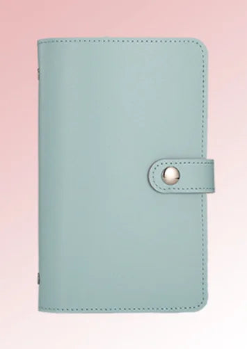 Saving Money Book 50 Sheets 18.5cmX12.5cm Waterproof PU Leather