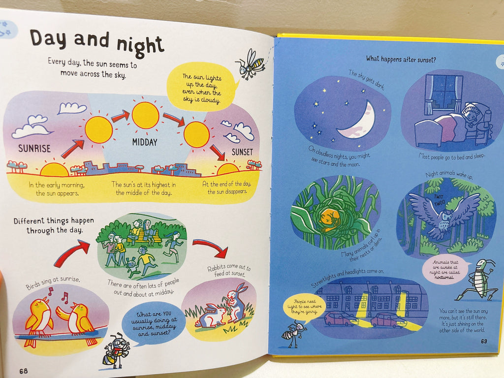 All the Science you need to know by age 7 Children Educational English Picture Reading Book