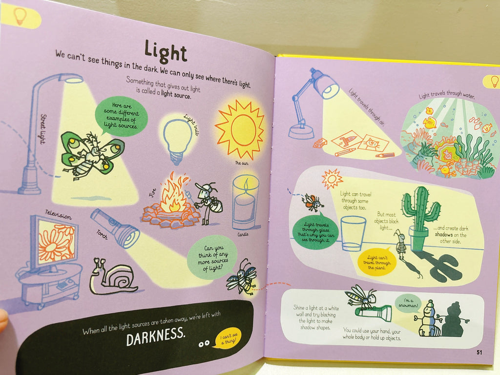 All the Science you need to know by age 7 Children Educational English Picture Reading Book