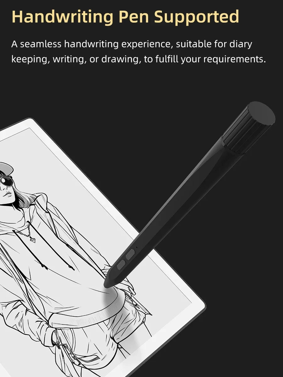 BIGME PocketNote Ebook Reader, 7-inch E-ink Screen ereader Tablet, Electronic Book e reader, support Google Play, kindle APP