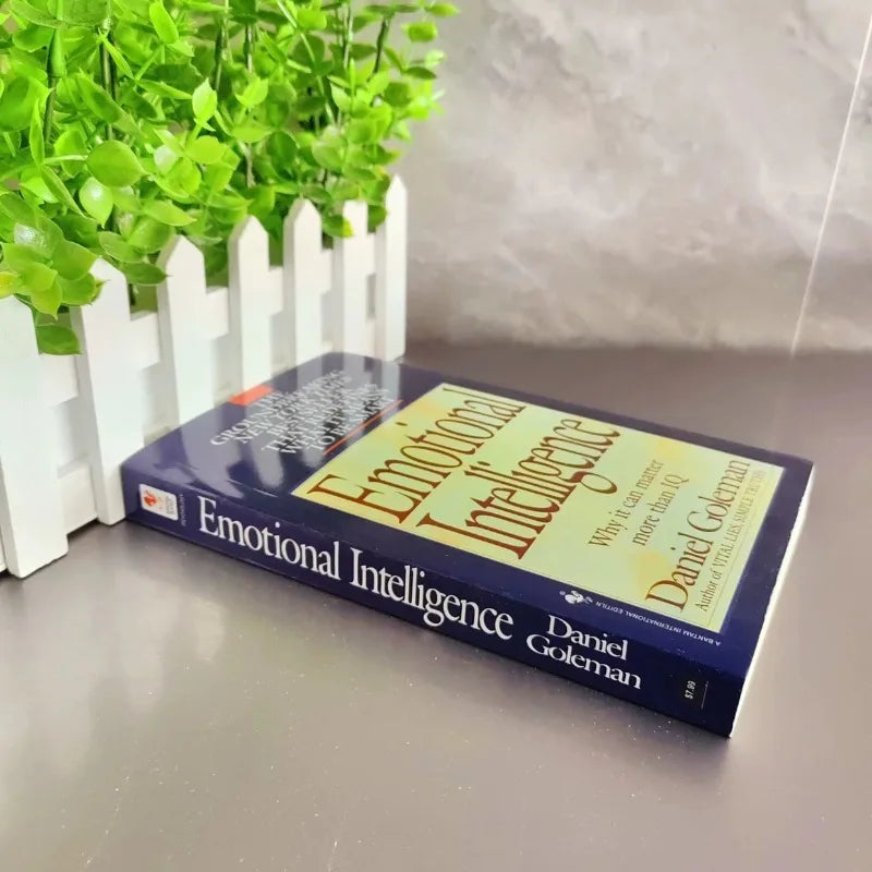 Emotional Intelligence by Daniel Goleman - Why EQ is More Important Than IQ for Success Leadership Relationships English Book