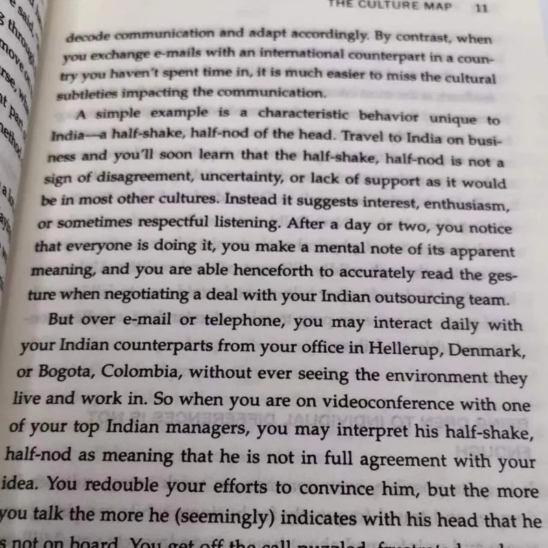 The Culture Map By Erin Meyer Decoding How People Think,Lead and Get Things Done Paperback Book in English