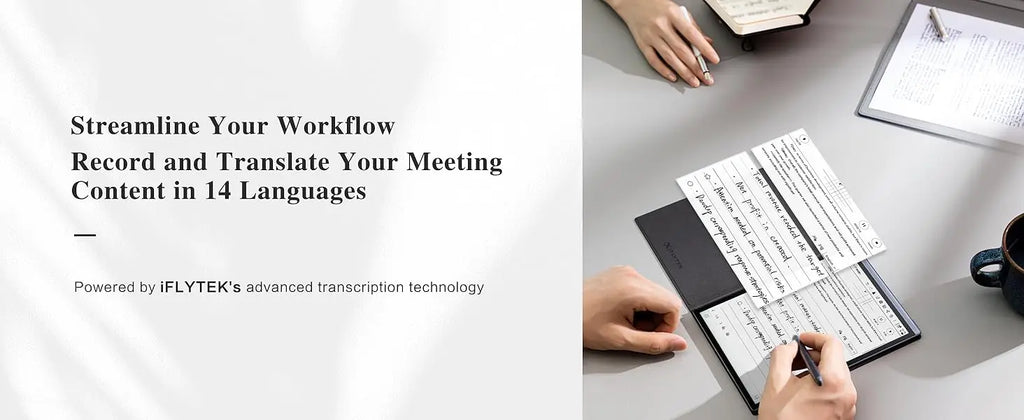 iFLYTEK AINOTE Air 2 E Ink Tablet for Paper Tablet 8.2" Note Taking E Paper Tablet for Adults Premium