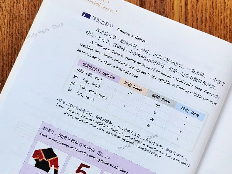 HSK Books 1 Standard Course Textbook And Workbook Learn Chinese Pinyin Book Accompanying Audio