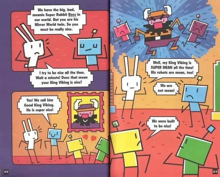 New 14 Books/set English Press Start!Super Rabbit Boy Reading Edition Scholastic Branches Children Cartoon for Kid Books