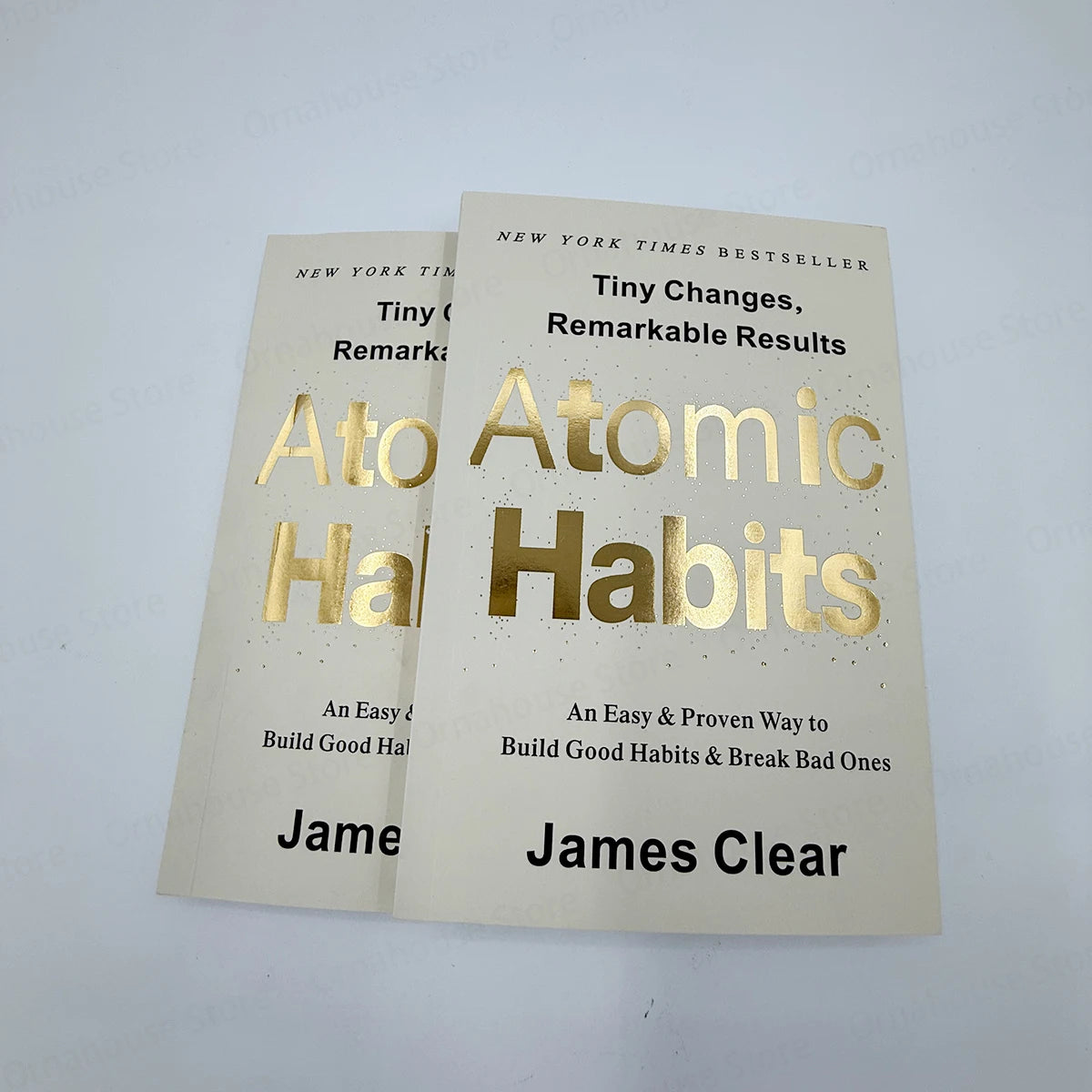 Atomic Habits By James Clear An Easy Proven Way Self-Management Self-Improvement Books Break The Habit of Break Bad Ones