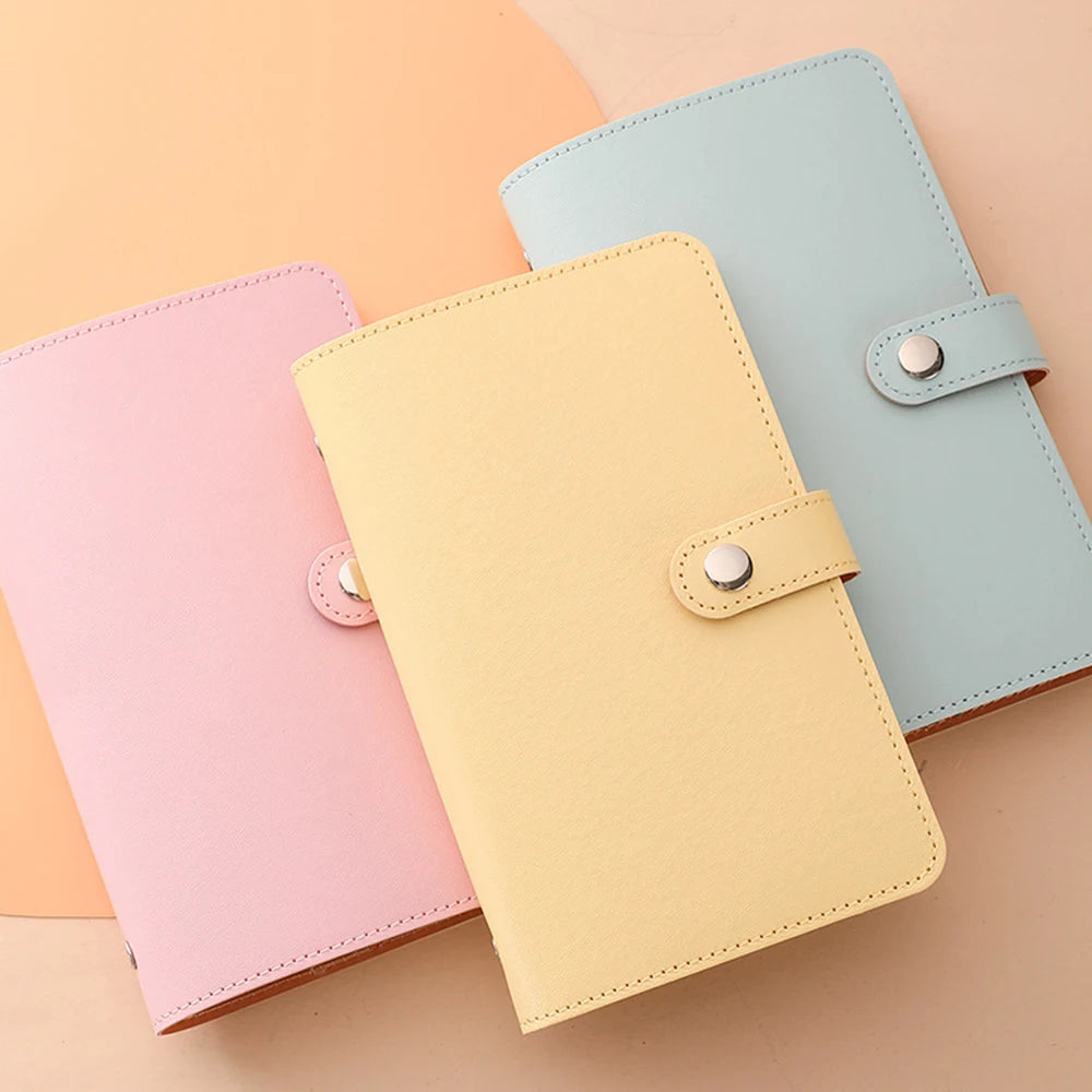 Saving Money Book 50 Sheets 18.5cmX12.5cm Waterproof PU Leather