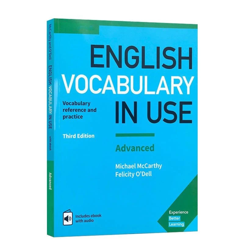 1 PC English Vocabulary In Use Collection Books English Test Preparation Professional Textbooks advanced intermediate elementary