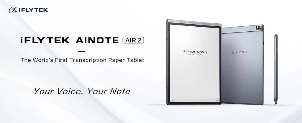 iFLYTEK AINOTE Air 2 E Ink Tablet for Paper Tablet 8.2" Note Taking E Paper Tablet for Adults Premium