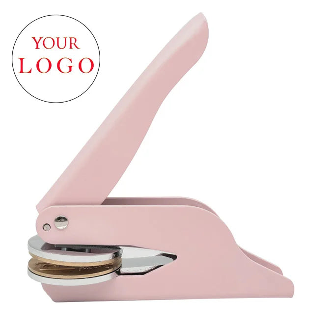 Embosser Stamp LOGO Customized Wedding Library Book Private Seals Customization Envelope Party Invitation Embossing Stamps DIY