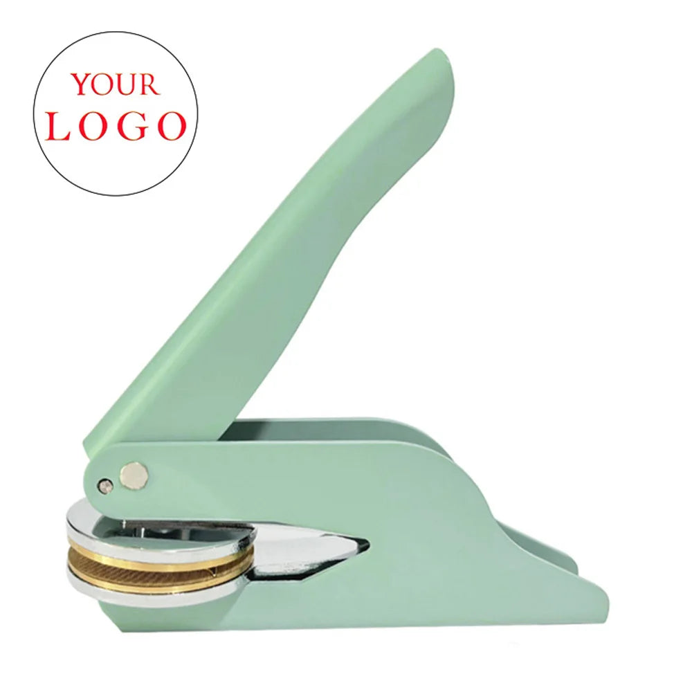 Embosser Stamp LOGO Customized Wedding Library Book Private Seals Customization Envelope Party Invitation Embossing Stamps DIY