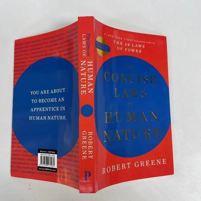 4 Books Set By Robert Greene The Concise 48 Laws Of Power; The Concise Laws of Human Nature; The Art of Seduction & Mastery: War