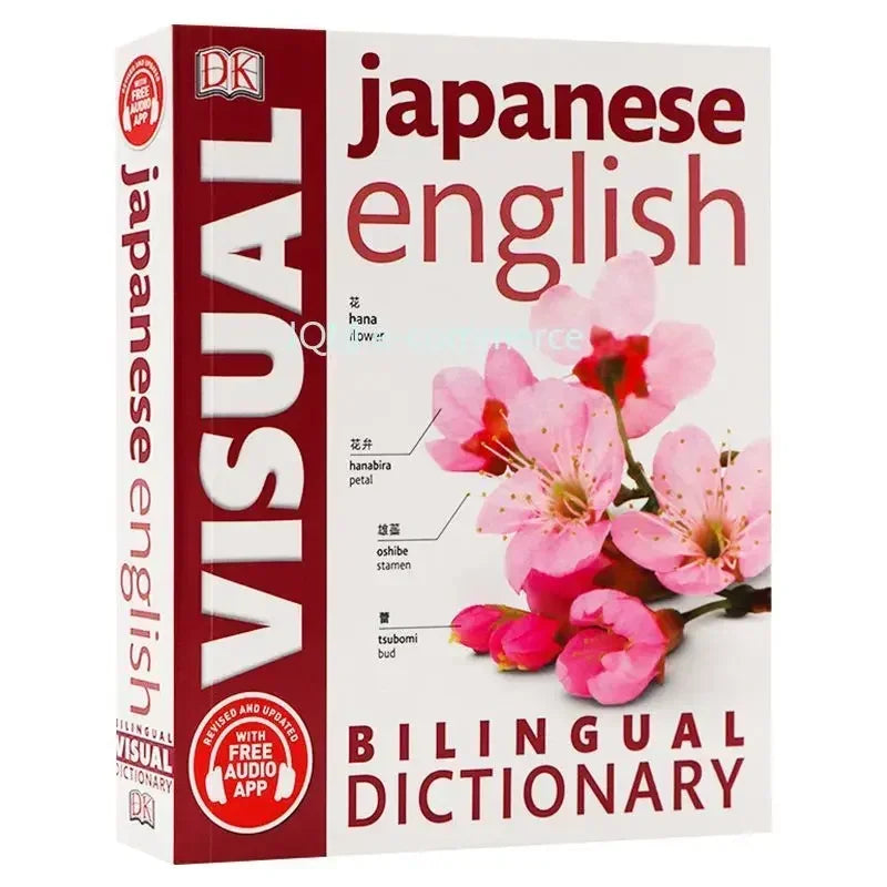 DK Japanese-English Bilingual Visual Graphic Dictionary English Learning Books