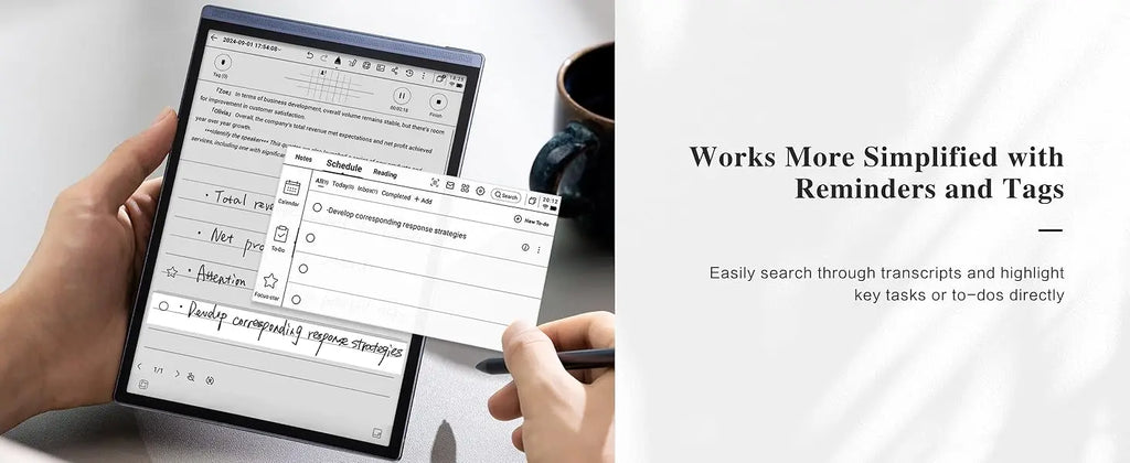 iFLYTEK AINOTE Air 2 E Ink Tablet for Paper Tablet 8.2" Note Taking E Paper Tablet for Adults Premium