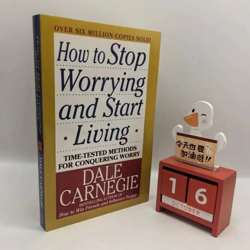 How to Stop Worrying and Start Living by Dale Carnegie - English Book for Stress Management & Overcoming Anxiety Self Help Guide