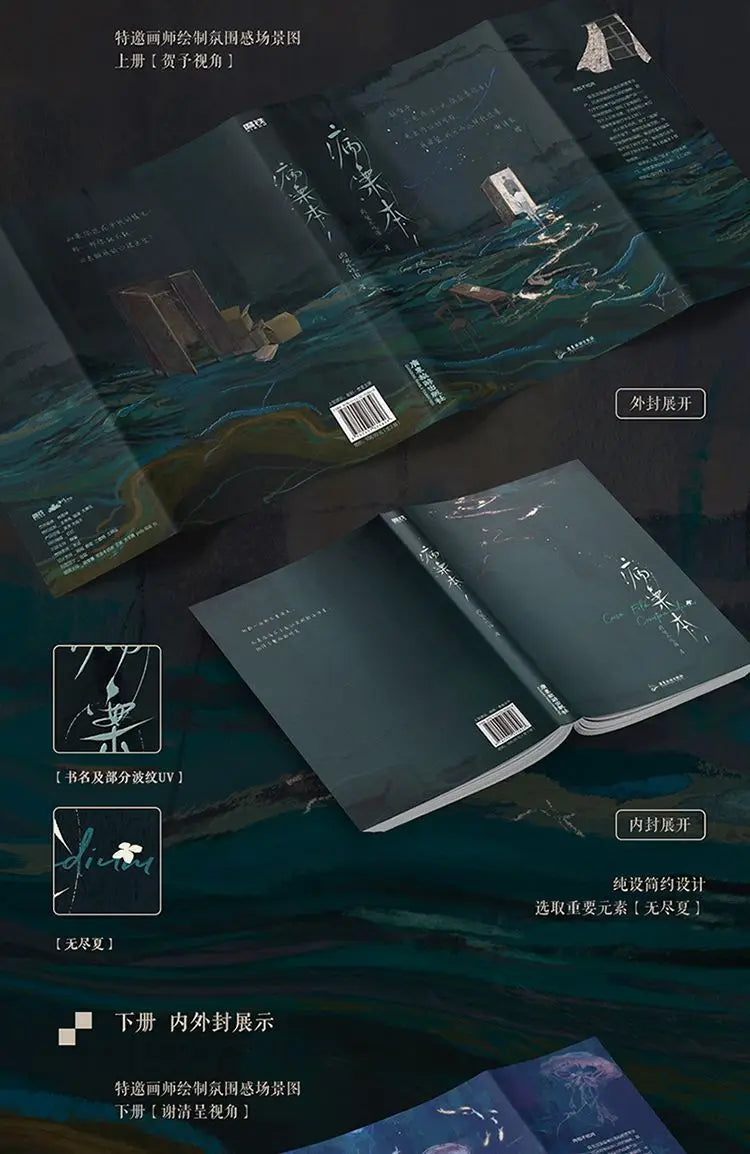 Danmei Bing An Ben Novel Book Vol.1(2 Books) Case File Compendium Author Rou Bao Bu Chi Rou New Work Chinese Suspense BL Novels