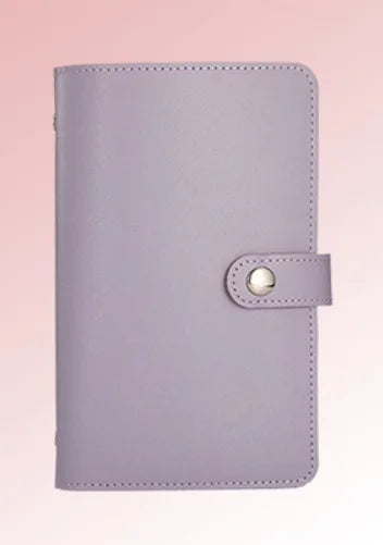 Saving Money Book 50 Sheets 18.5cmX12.5cm Waterproof PU Leather