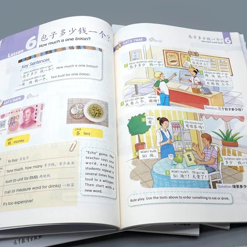 Children'S Book 6 Books/Set Yct Standard Course 1 2 3 Yct Activity Books 1 2 3 Book To Learn Chinese for Kids DIFUYA
