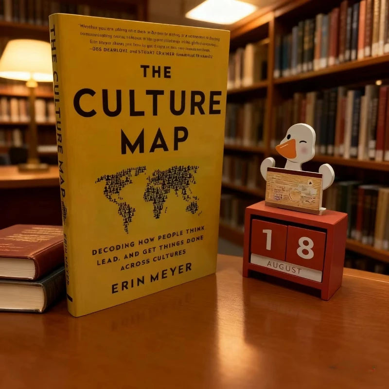 The Culture Map By Erin Meyer Decoding How People Think,Lead and Get Things Done Paperback Book in English