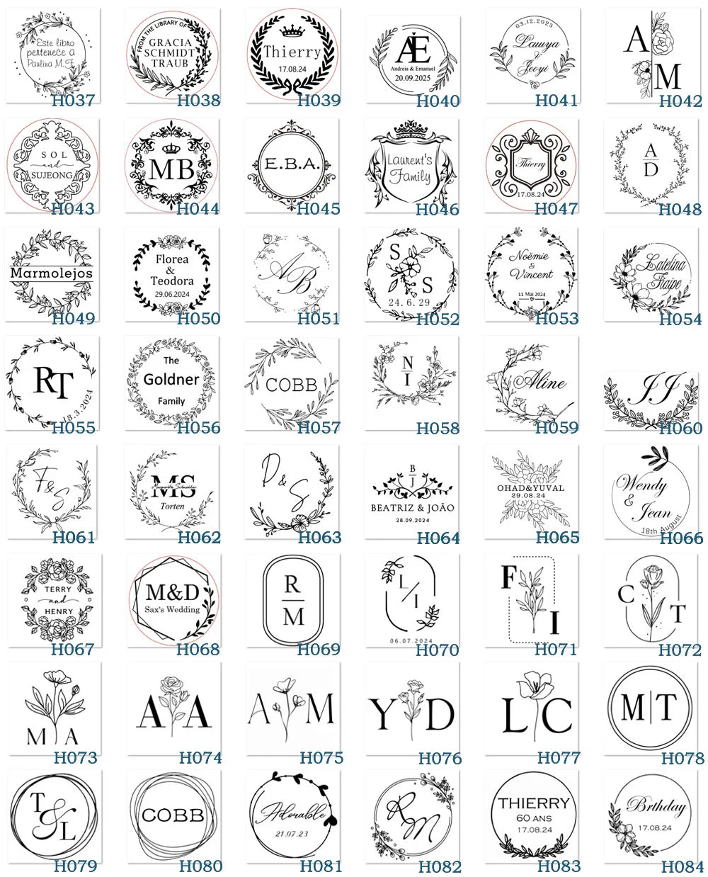 Embosser Stamp LOGO Customized Wedding Library Book Private Seals Customization Envelope Party Invitation Embossing Stamps DIY