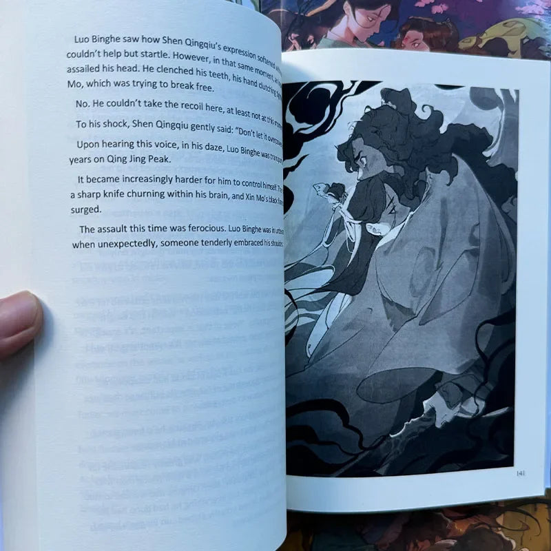 4 Books/set 1-4 Part The Scum Villain’s Self-Saving System Ren Literary Novels Books Mo Xiang Tong Xiu Libros BL English Novels