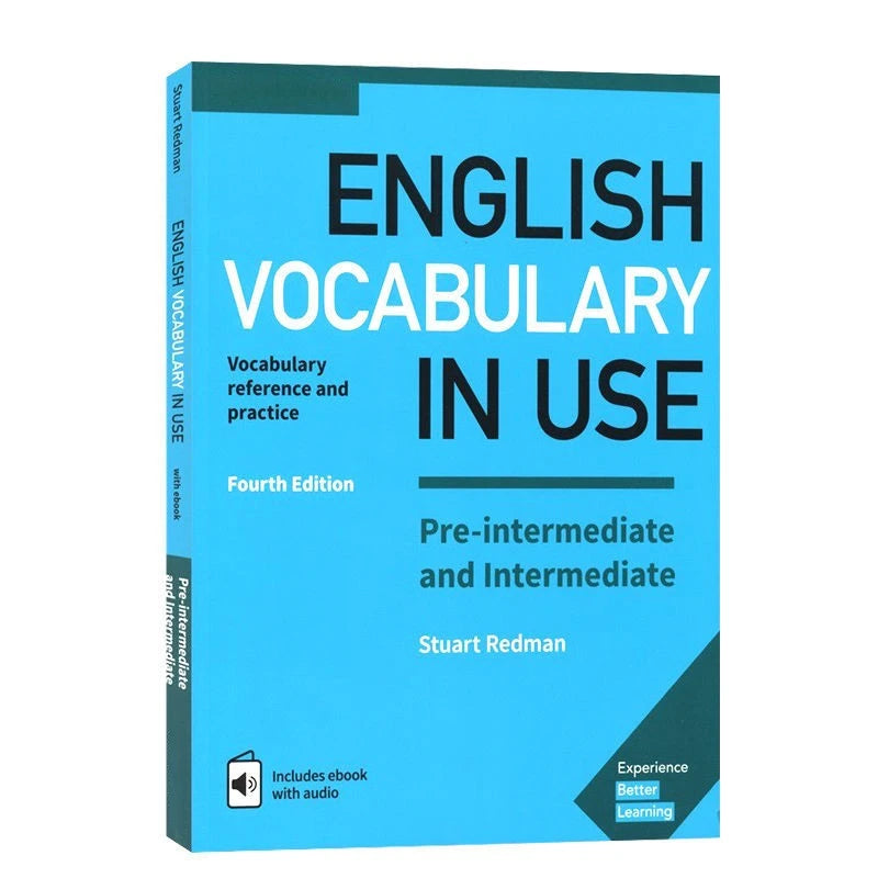 1 PC English Vocabulary In Use Collection Books English Test Preparation Professional Textbooks advanced intermediate elementary