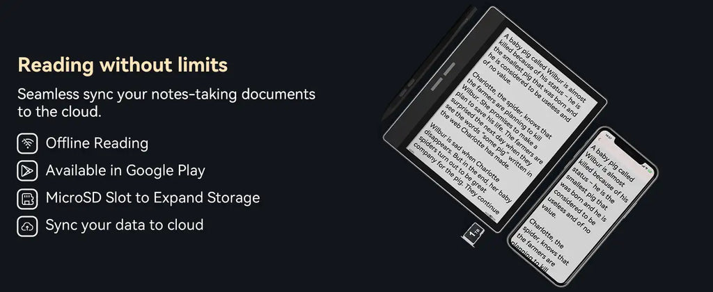 Bigme B751C 7-inch color eink screen e-book reader electronic paper book reading e Ink ebook ereader tablet