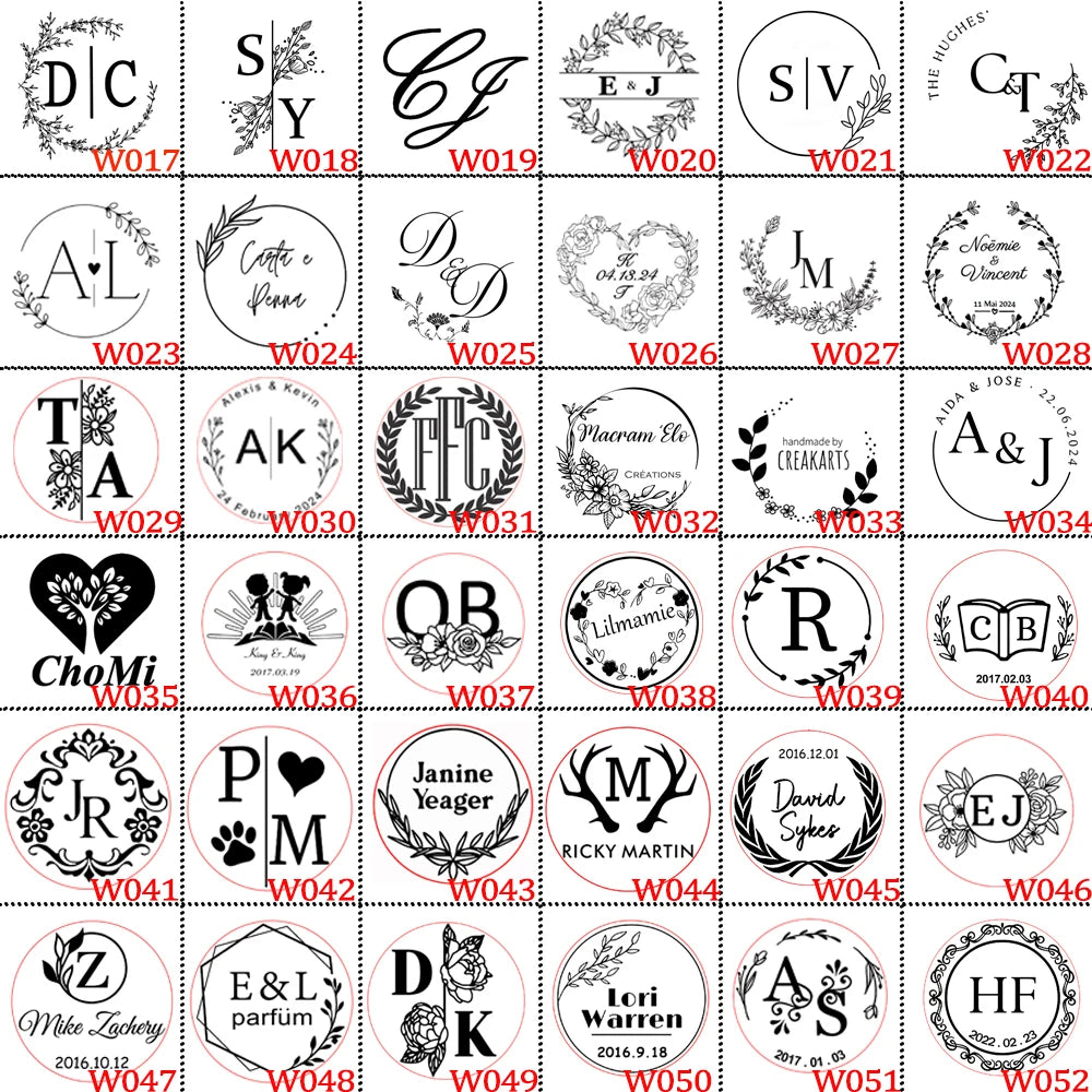 Customized Embossed Stamp Personalized Custom Book Embosser Seal Wedding Invitation Logo Customization Embossing Paper Stamps