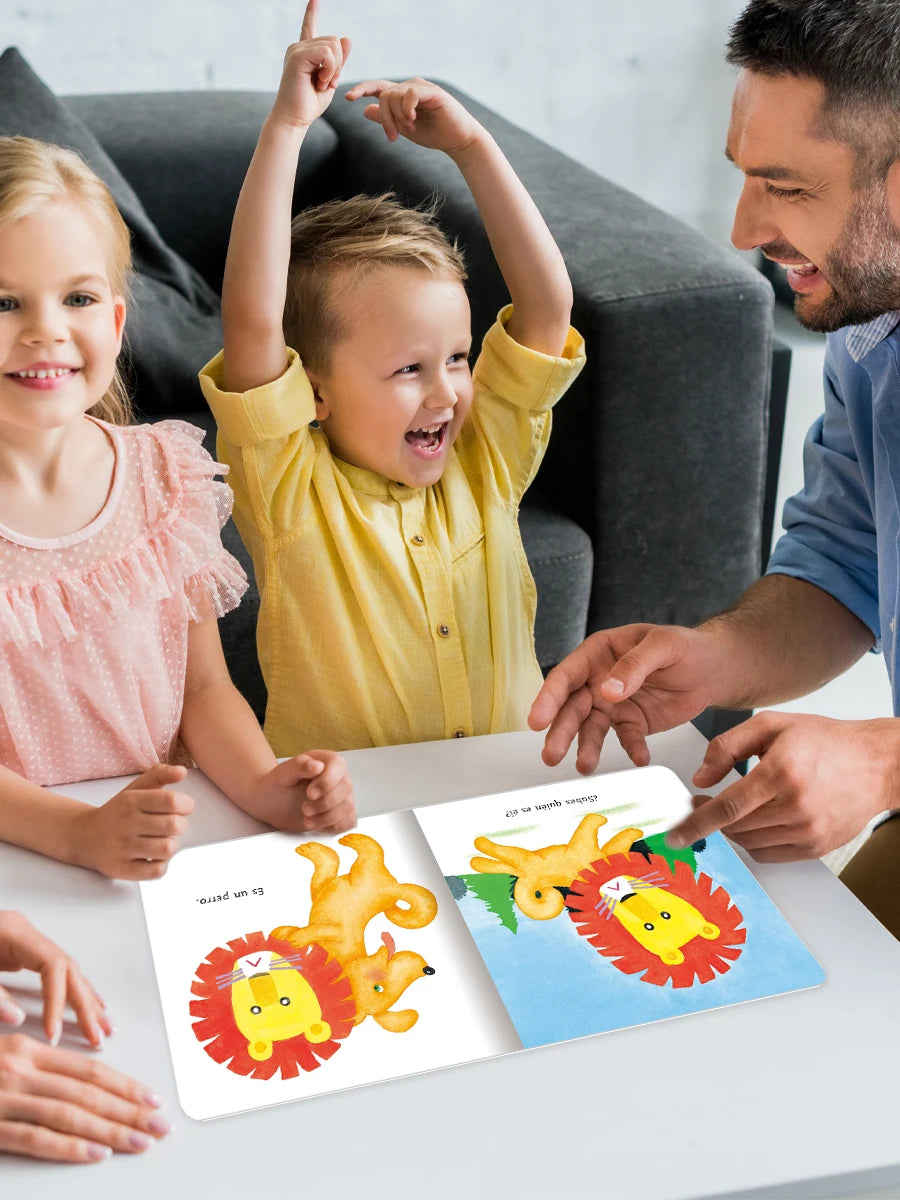 10PCS Spanish Infantile Fairy - Tale Books for Early Learning