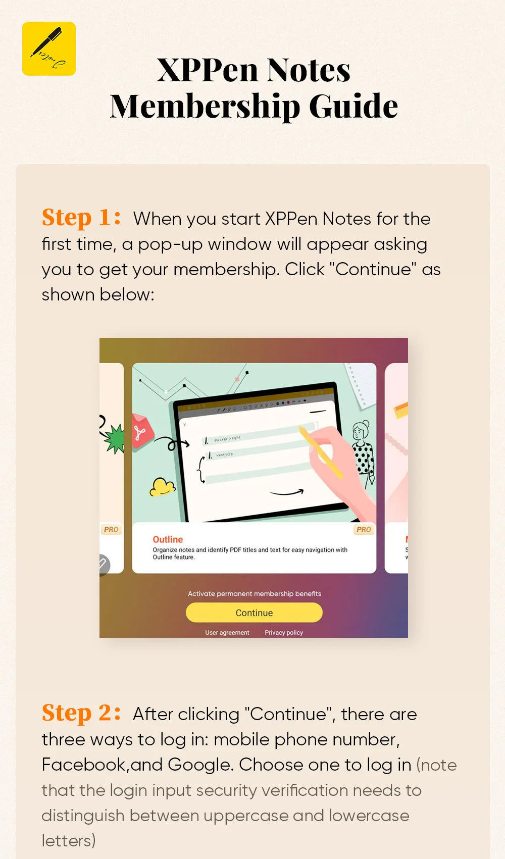 XPPen Magic Note Pad 3-in-1 Color Smart Note Book E-book Reader Android Tablet Ink Paper Light Nature Color 90HZ Refresh Rate