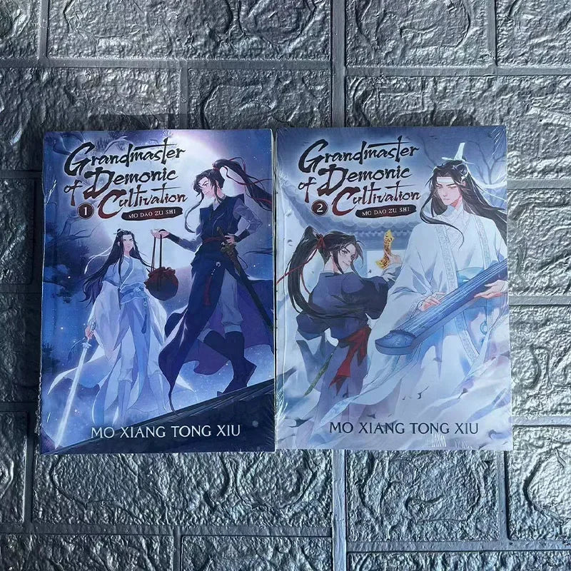 Grandmaster of Demonic Cultivation Mo Dao Zu Shi Vol.1-5 BL Fiction Books In English Edtion Grandmaster of Demonic Cultivation