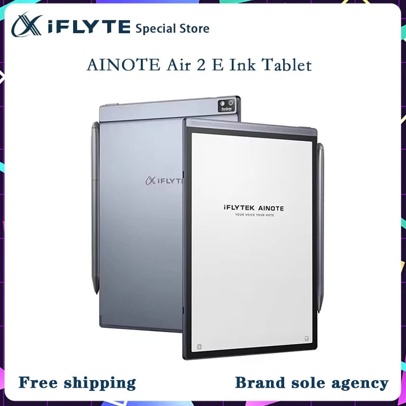 iFLYTEK AINOTE Air 2 E Ink Tablet for Paper Tablet 8.2" Note Taking E Paper Tablet for Adults Premium