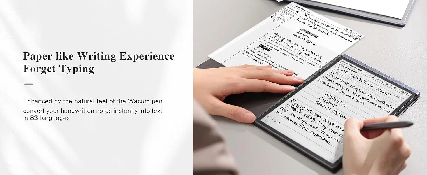 iFLYTEK AINOTE Air 2 E Ink Tablet for Paper Tablet 8.2" Note Taking E Paper Tablet for Adults Premium