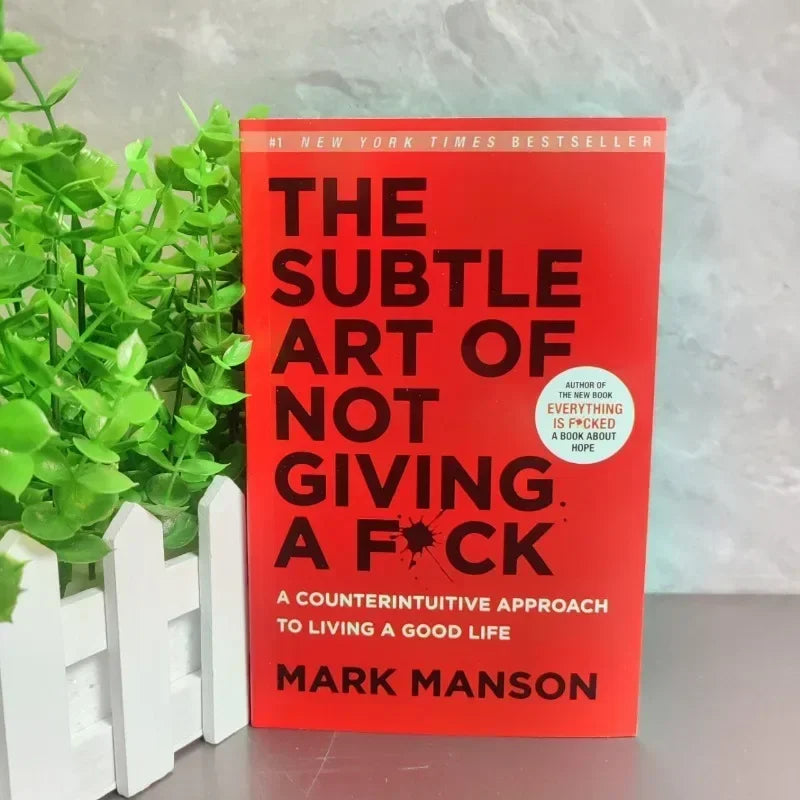 The Subtle Art of Not Giving A CAO/Reshape Happiness/How To Live As You Want By Mark Manson Self Management Stress Relief Book