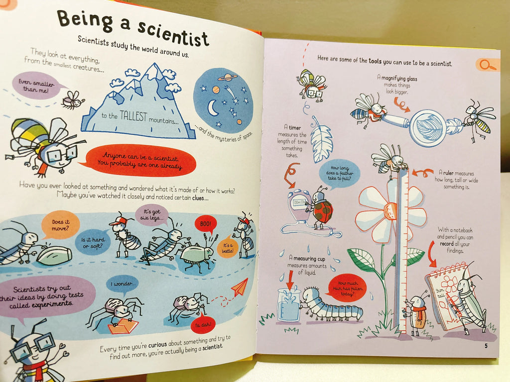 All the Science you need to know by age 7 Children Educational English Picture Reading Book